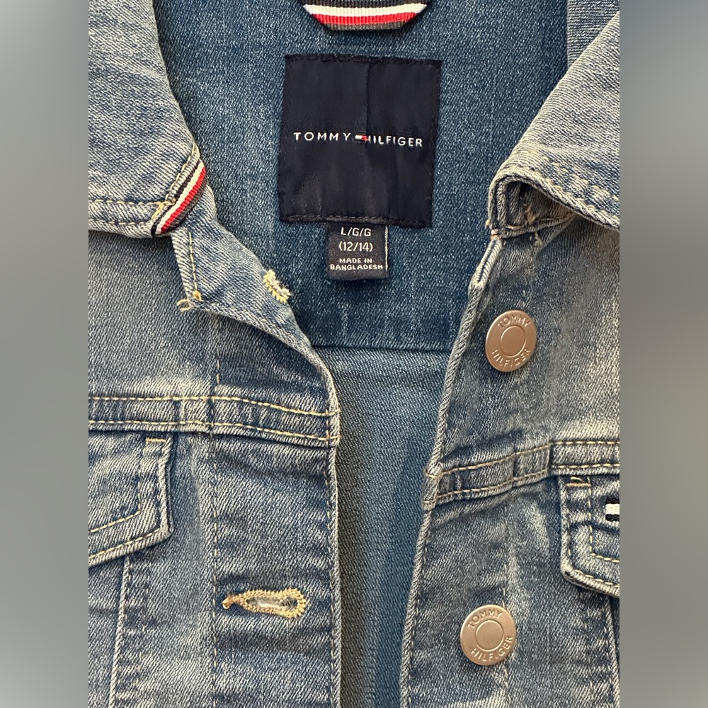 Tommy Hilfiger Light Blue Jean Jacket - Picture 4 of 7